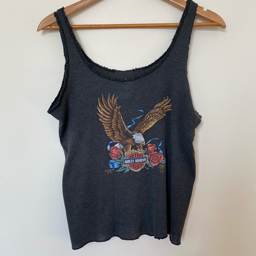 Vintage Harley Davidson Tank